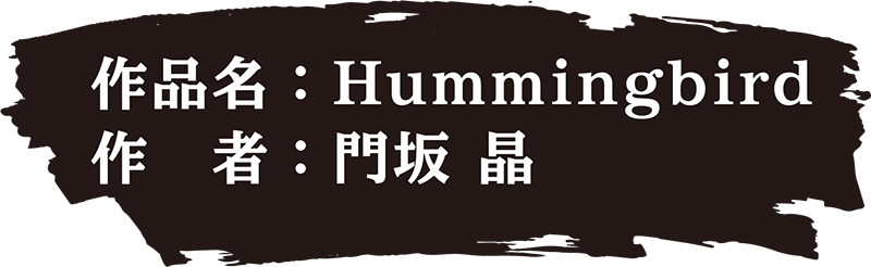 作品名：Hummingbird 作者：門坂 晶
