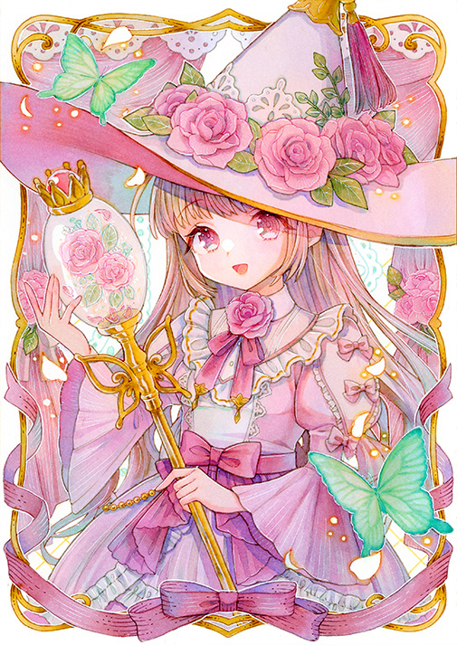 作品名：バラの魔女 作者：waki