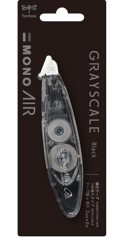MONO AIR 修正テープ ペンタイプ GRAYSCALE Black