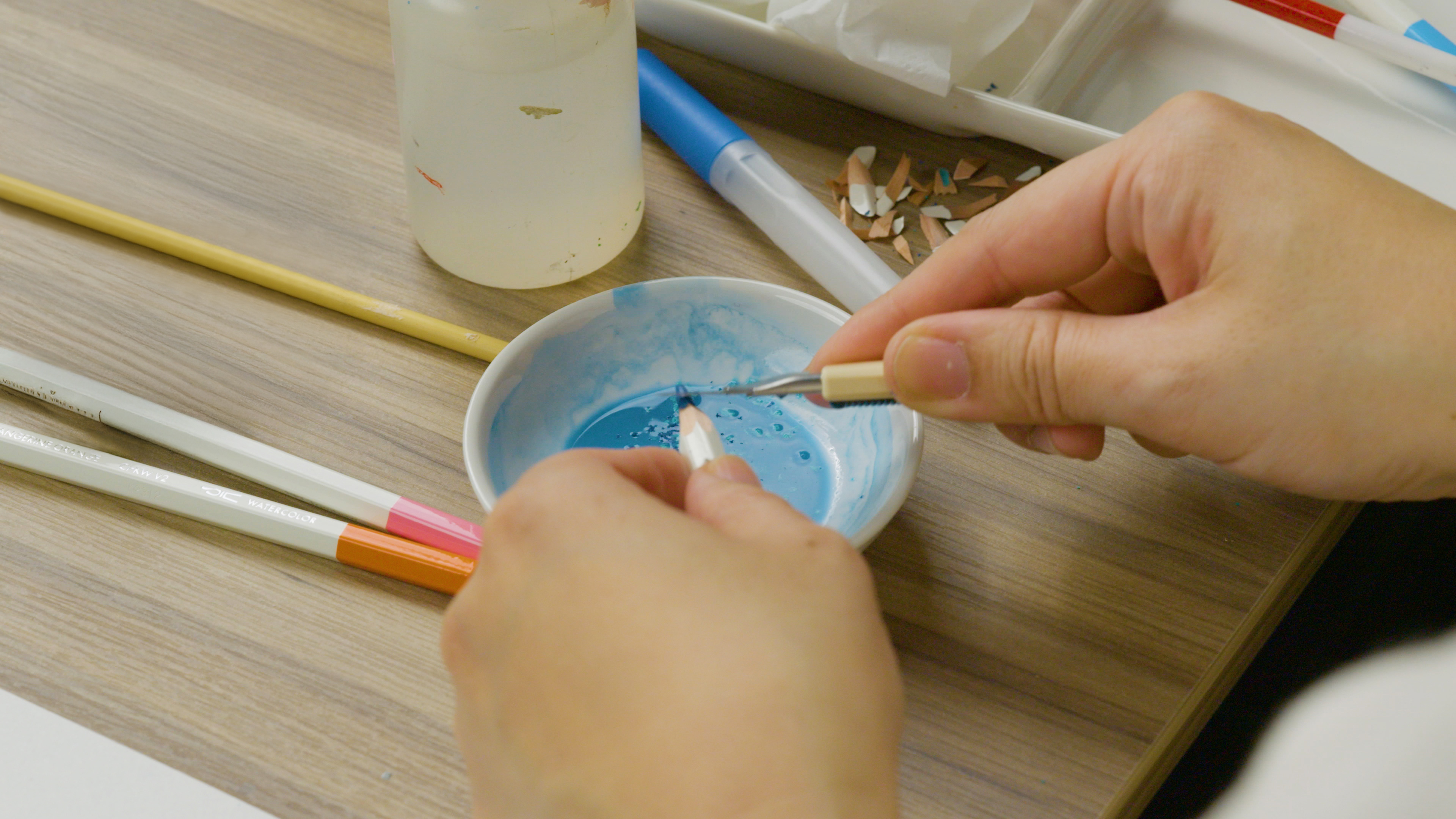 自分好みの色をつくっていく